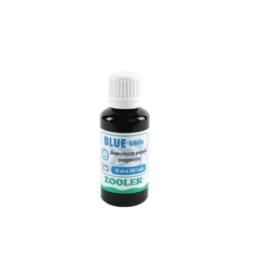 Akvariumo priežiūros priemonė Blue Ichtio, 30 ml
