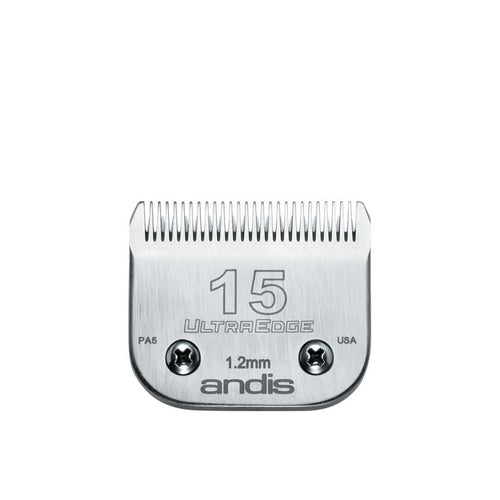 Andis plaukų kirpimo peiliukai UltraEdge Size 15, 3/64" - 1.2 mm