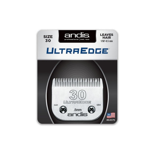 Andis plaukų kirpimo peiliukai UltraEdge Size 30, 1/50" - 0.5 mm