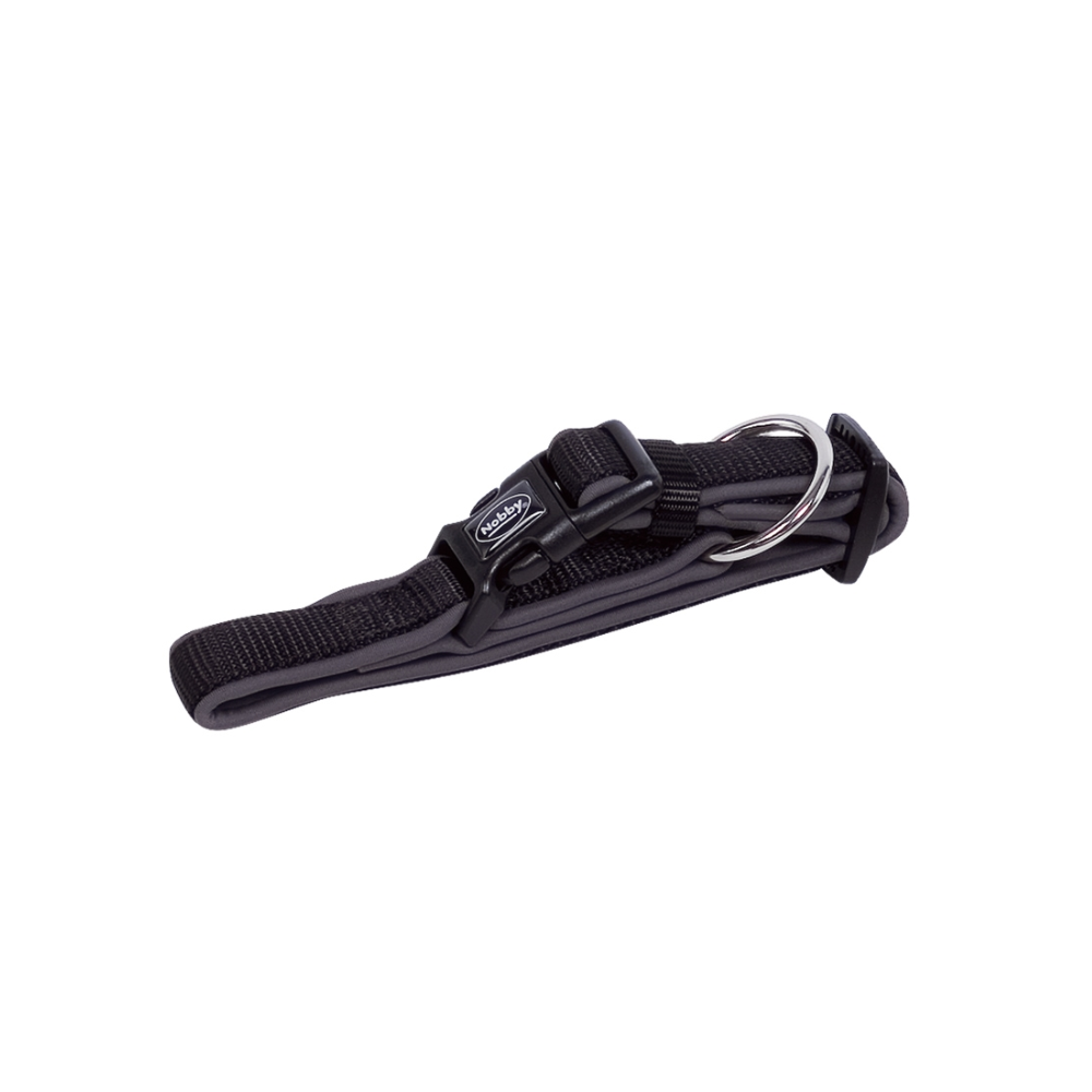 Antkaklis Classic Preno 25-35 cm, 15/20 mm, juodas/pilkas