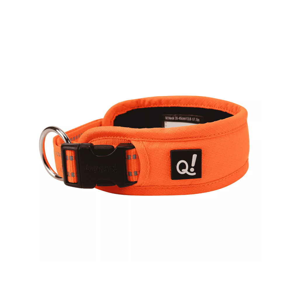 Quapas! Antkaklis Ultra comfort, L, 20 mm x 45-55 cm, oranžinis