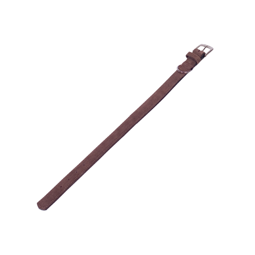 Antkaklis Velours 41-49 cm, 25/28 mm, rudas