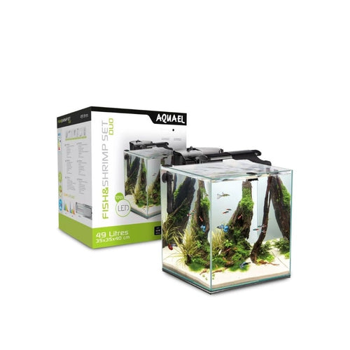 Aquael Fish&Shrimp Set Duo Day&Night 35, juodas