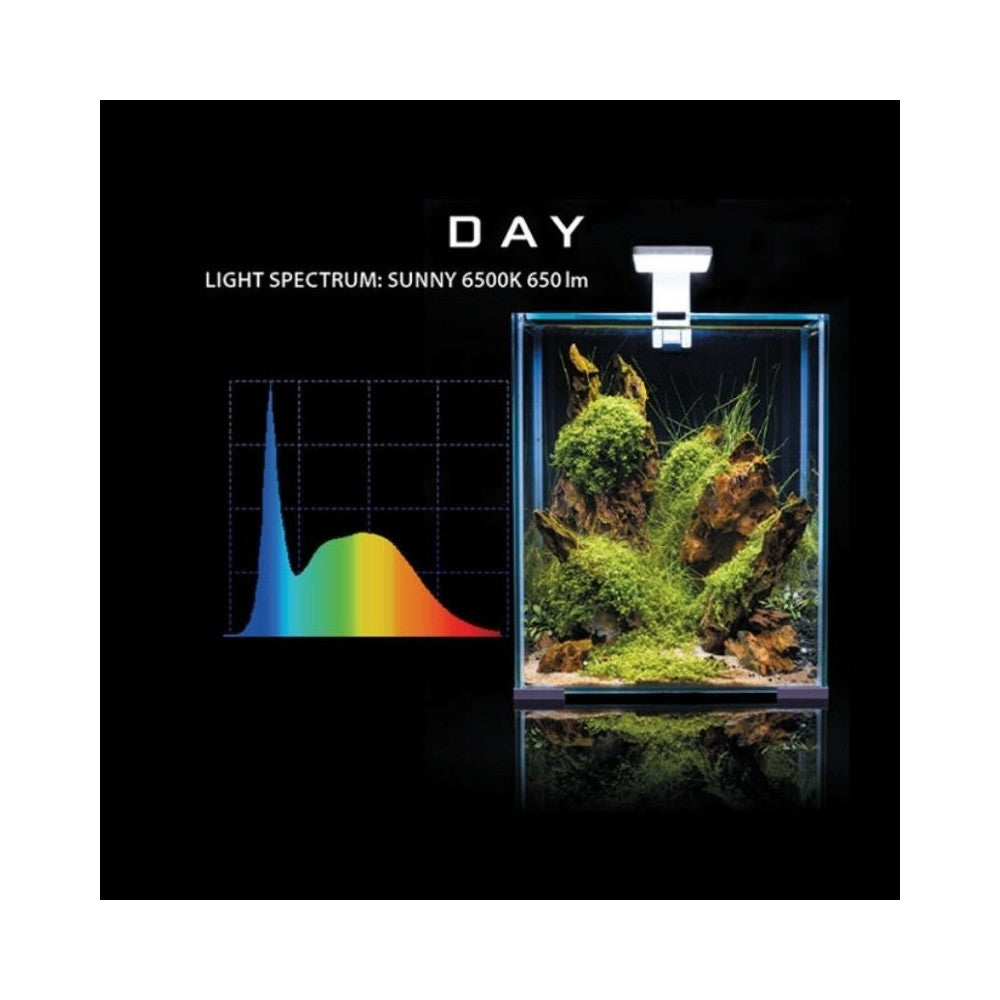 Aquael Shrimp Set Smart Day&Night 30 Black akvariumas su įranga krevetėms 30 l