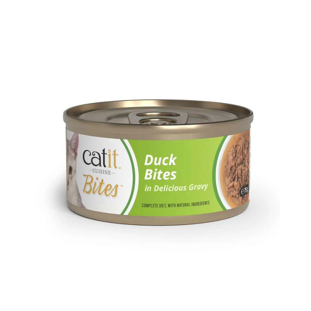 Catit Cuisine Bites konservai katėms su antiena, 75 g