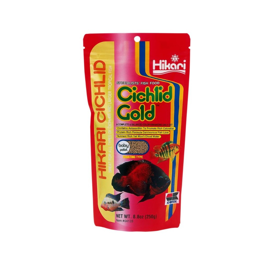 Hikari Cichlid Gold Baby visavertis pašaras žuvims 250 g