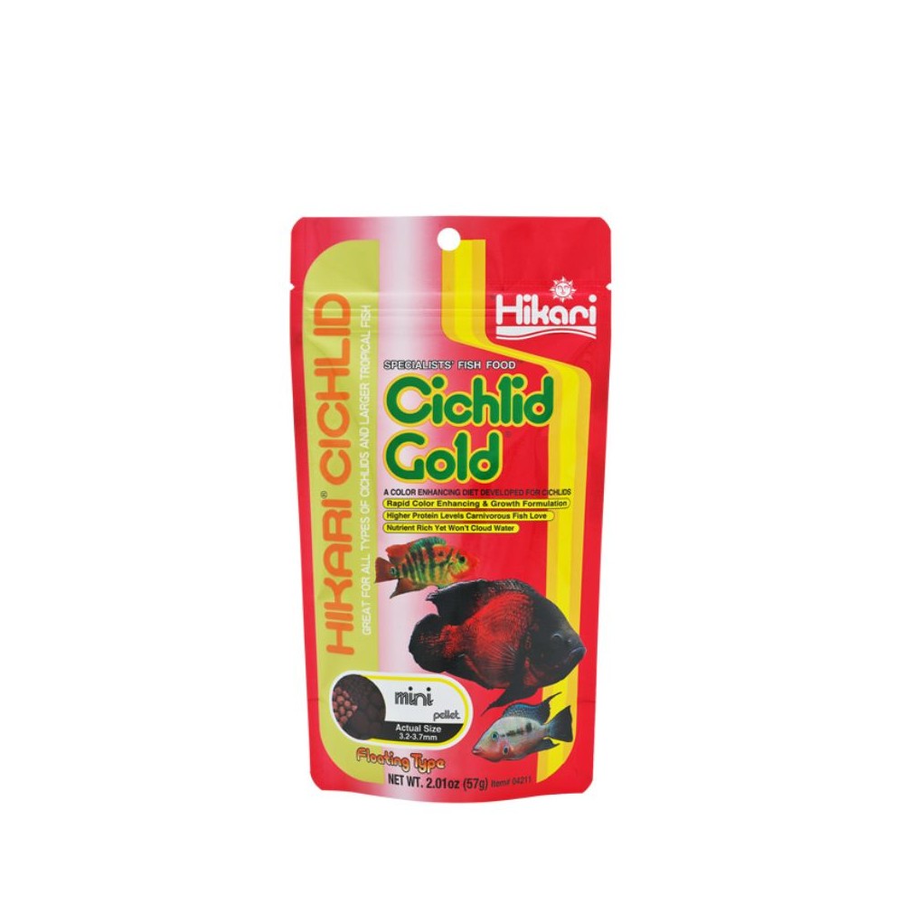 Hikari Cichlid Gold Mini maistas žuvims 57 g