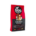 Dogs Favorite Chunks with Beef visavertis pašaras suaugusiems šunims, 15 kg