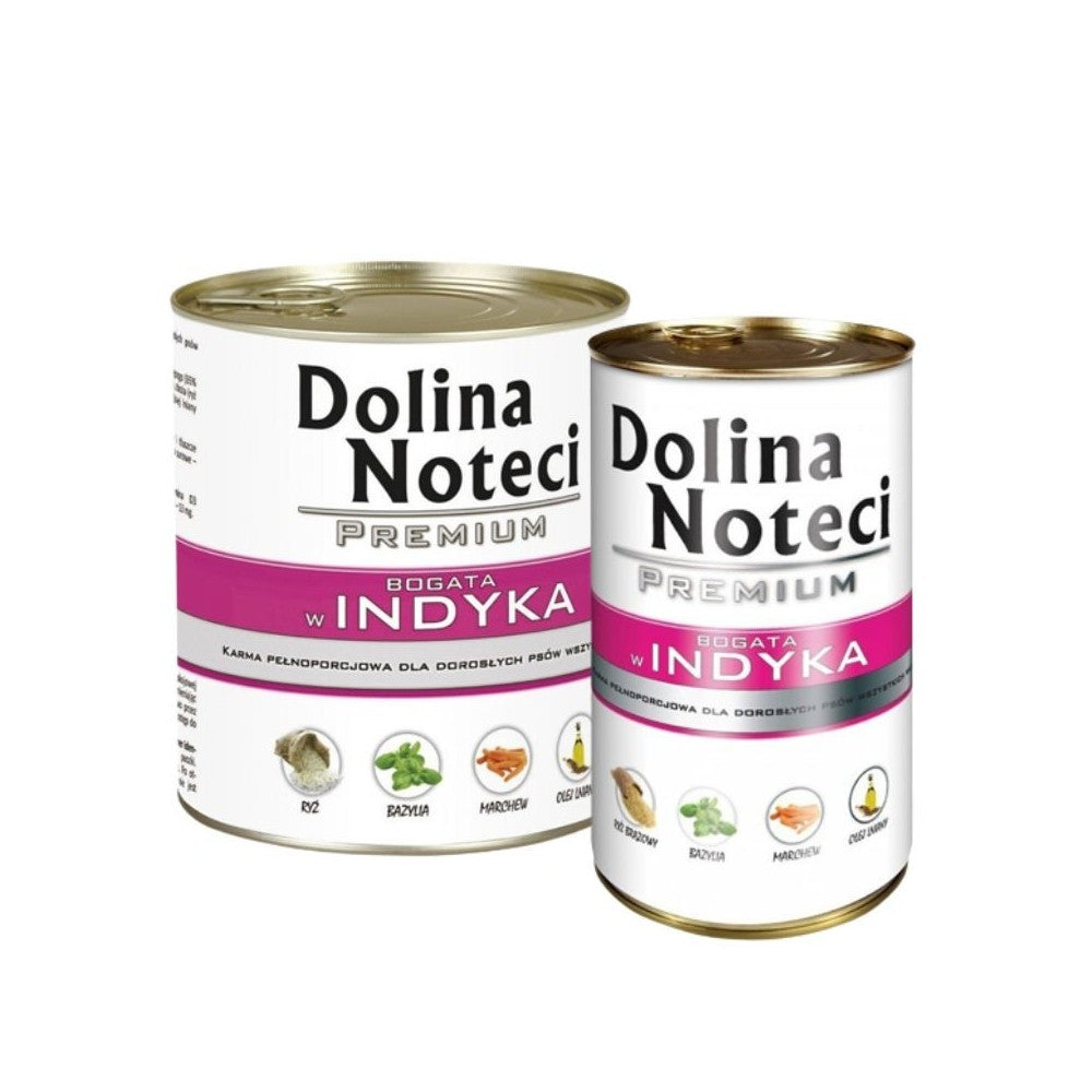 Konservai šunims su kalakutiena Dolina Noteci Premium 400 g