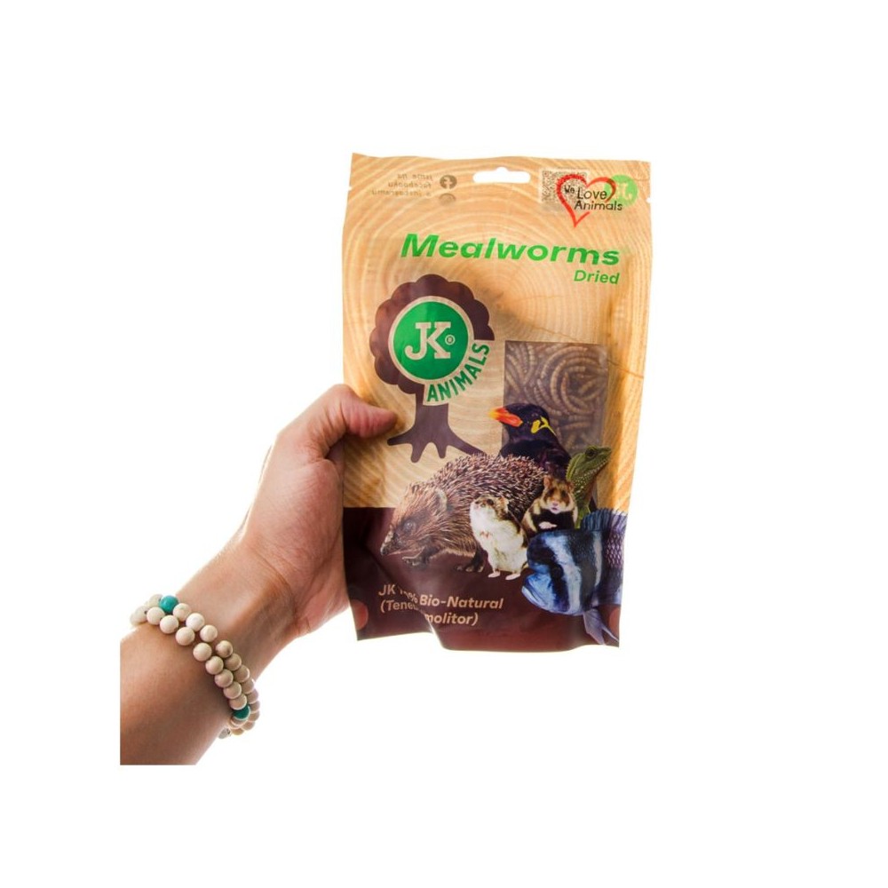 Džiovintos milčių lervos, 500 ml (80 g)