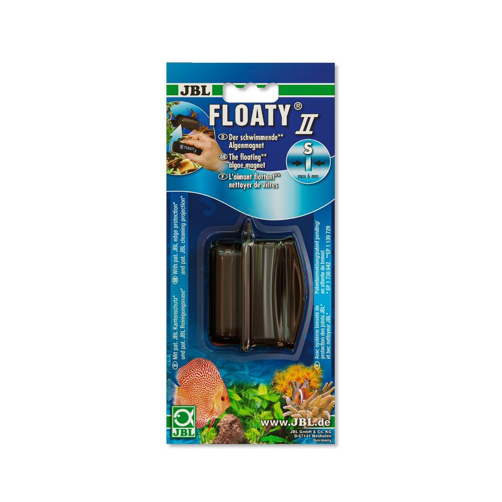 JBL Floaty II S plaukiantis magnetinis stiklų valiklis, 6 mm