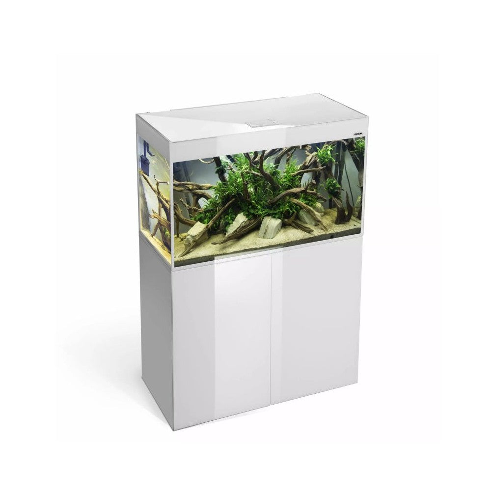 Glossy 100 akvariumas stačiakampis, baltas, 100x40x60 cm