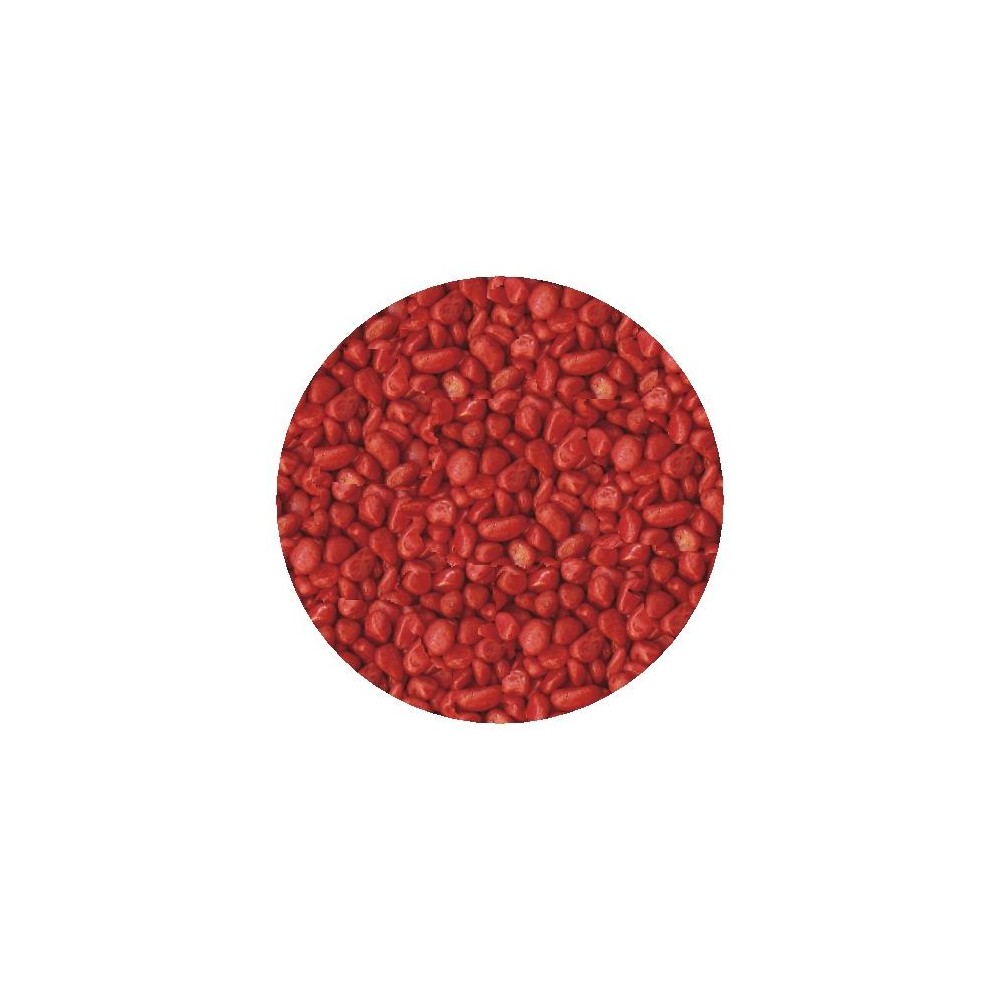 Gruntas akvariumui raudonas 5-8mm 1kg