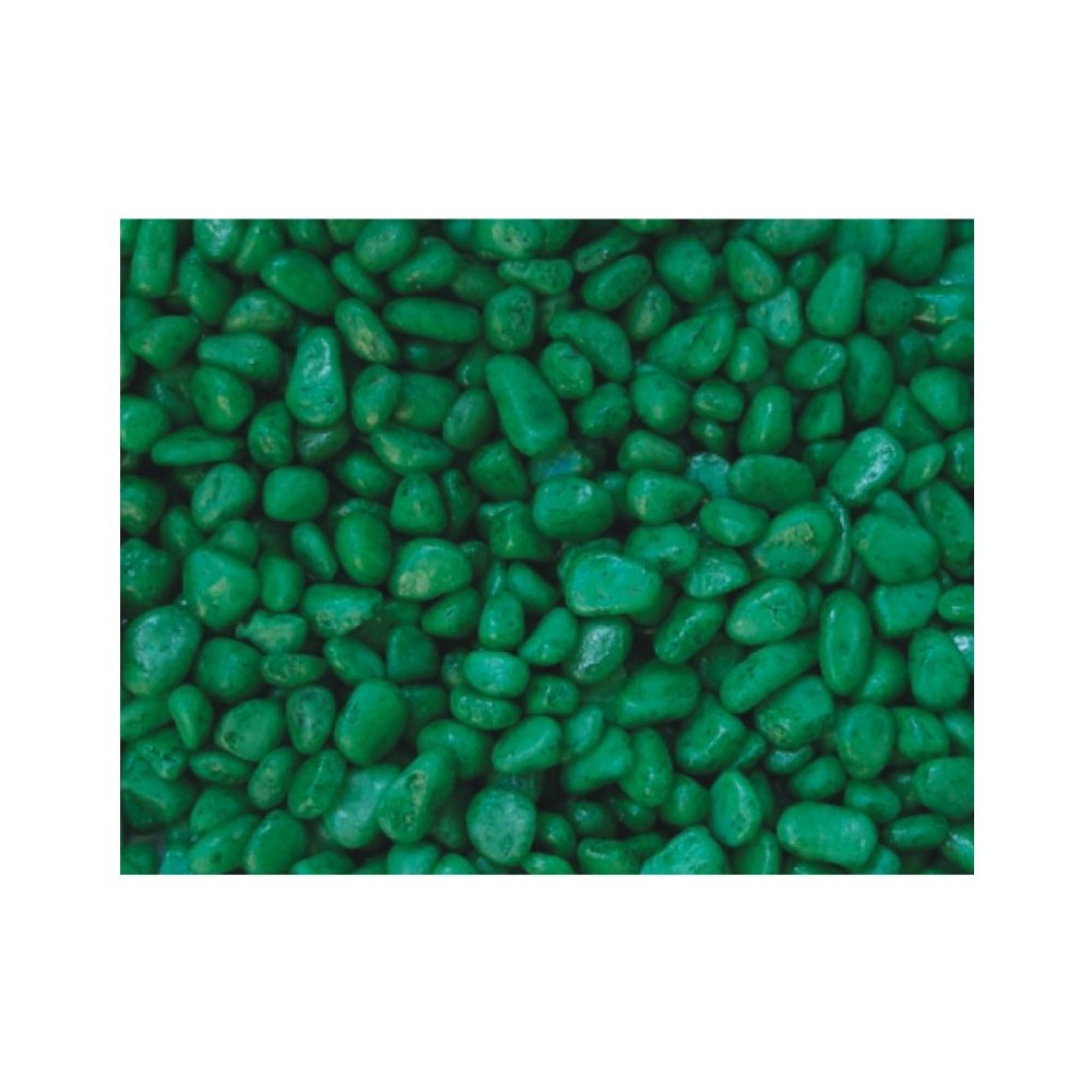 Gruntas akvariumui tamsiai žalias 5-8 mm, 1 kg