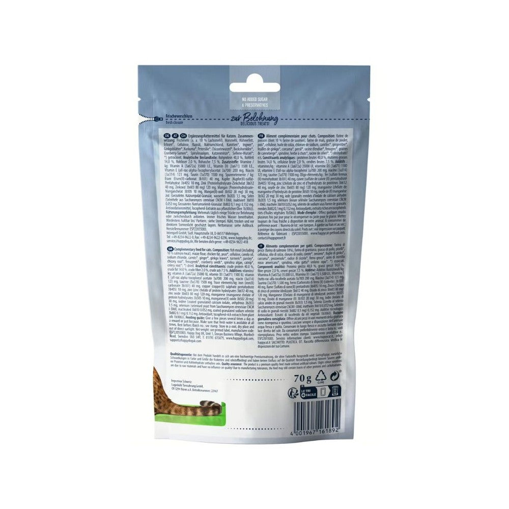Happy Cat skanėstas katėms Crunchy Snack Atlantik Lachs, 70 g