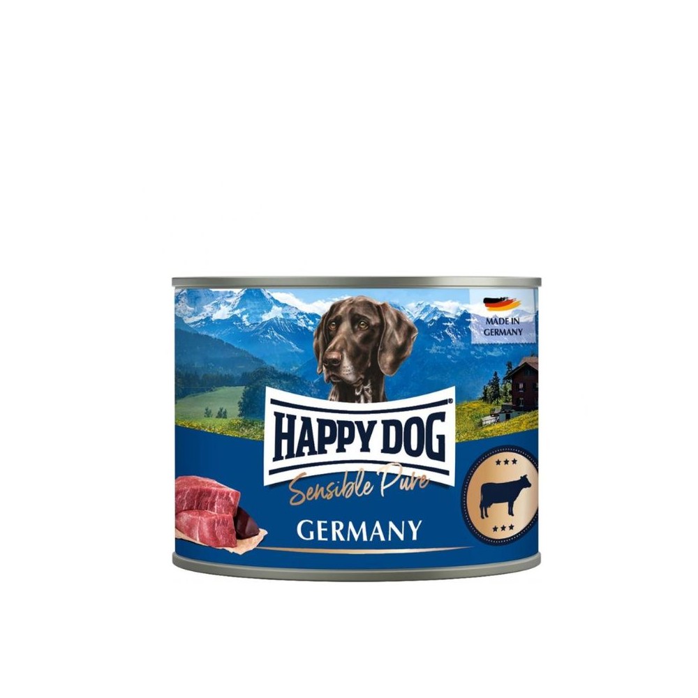 Happy Dog Germany konservai šunims su jautiena, 200 g