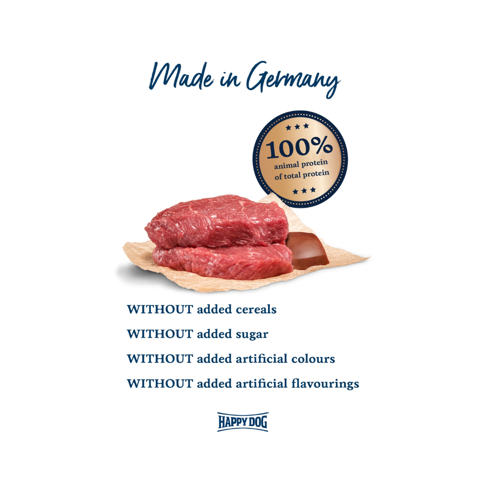Happy Dog Sensible Pure Montana konservai šunims su arkliena, 400 g