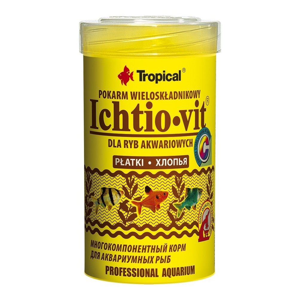 Tropical Ichtio-vit universalus pašaras įvairioms žuvims 100 ml