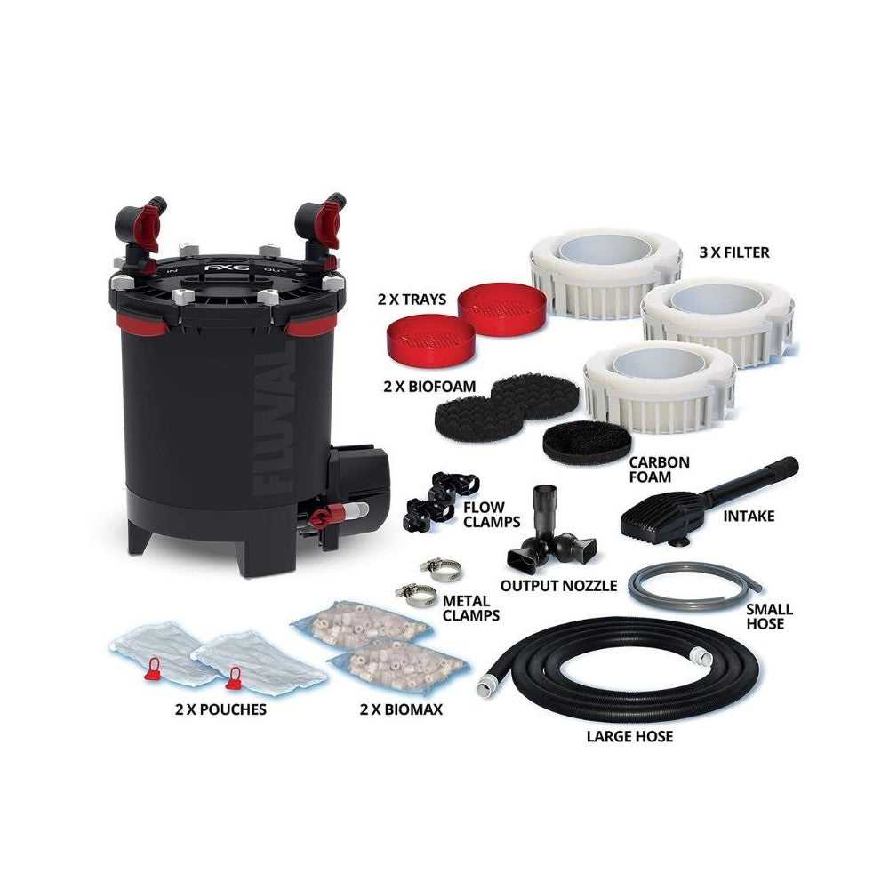 Išorinis filtras Fluval FX6, 3500 l/h, akvariumams iki 1500 l, 41 W