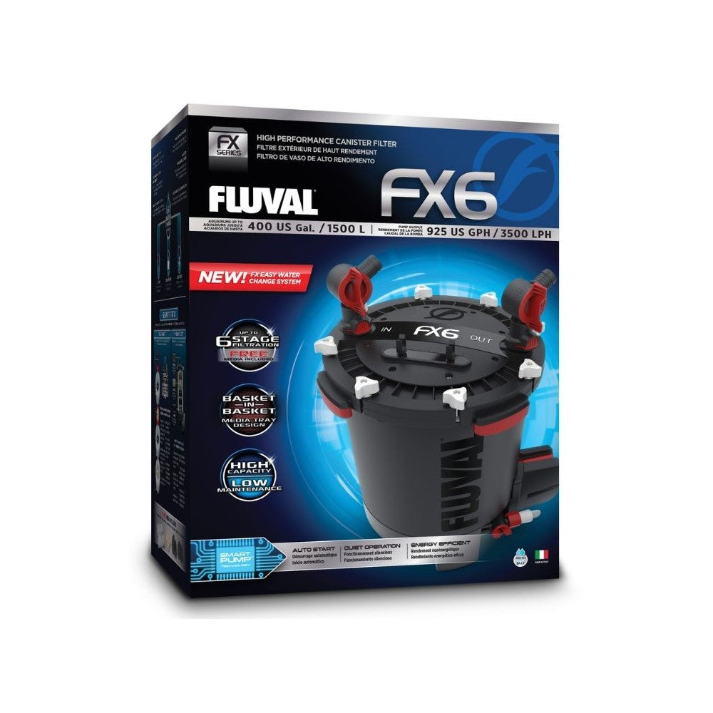 Išorinis filtras Fluval FX6, 3500 l/h, akvariumams iki 1500 l, 41 W