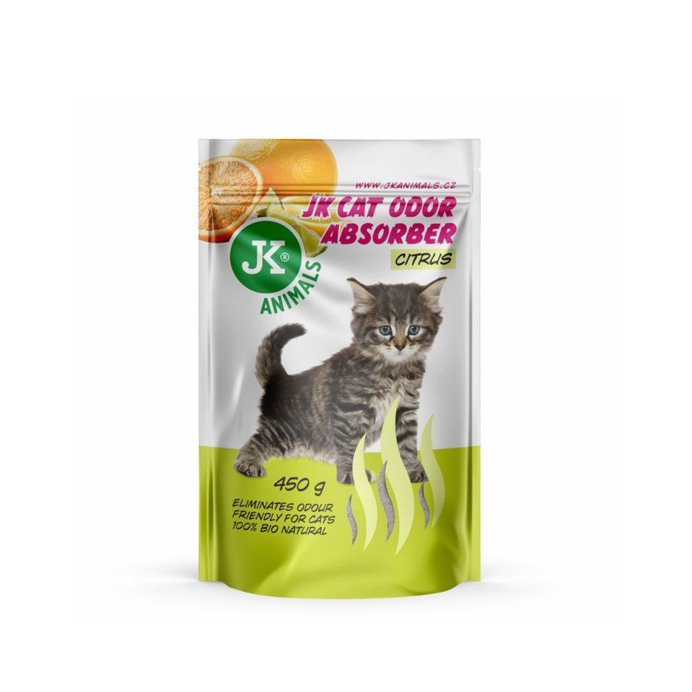 Kvapų neutralizatorius kačių tualetams, citrinų kvapo, 450 g