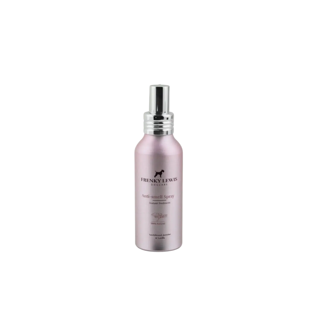 Kvapus neutralizuojantis purškiklis Frenky Lewis Sandalwood, Jasmine, Vanilla, 100 ml