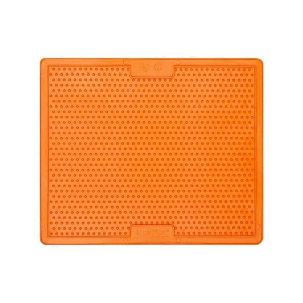 Laižymo kilimėlis LickiMat Dog Soother XL, oranžinis
