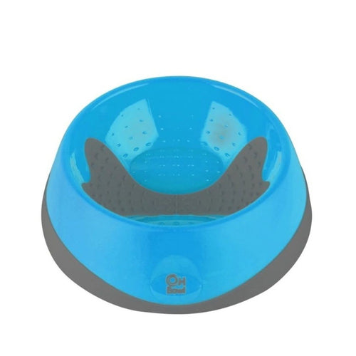Dubenėlis burnos higienai LickiMat Dog OH Bowl Large, turkio spalvos
