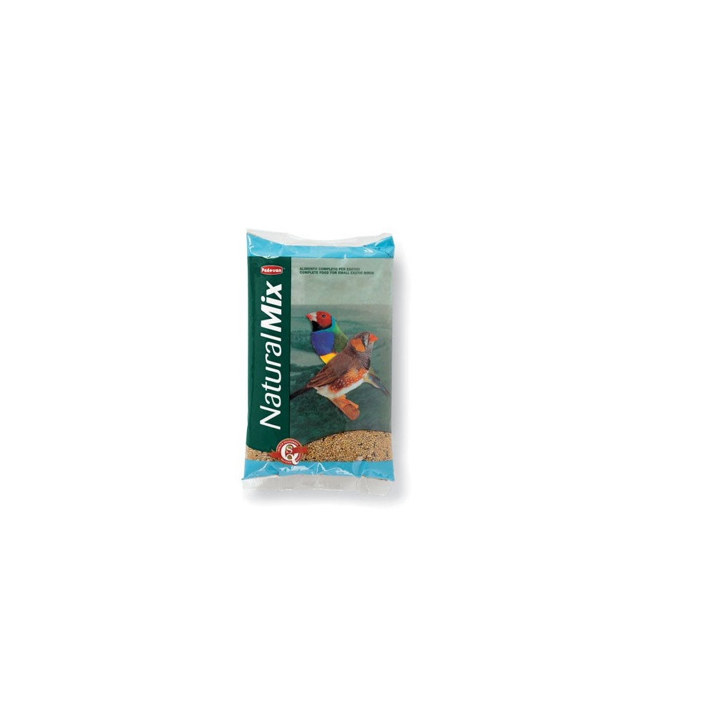 Maistas egzotiniams paukščiams (amadinams, kikiliams) NaturalMix, 1kg