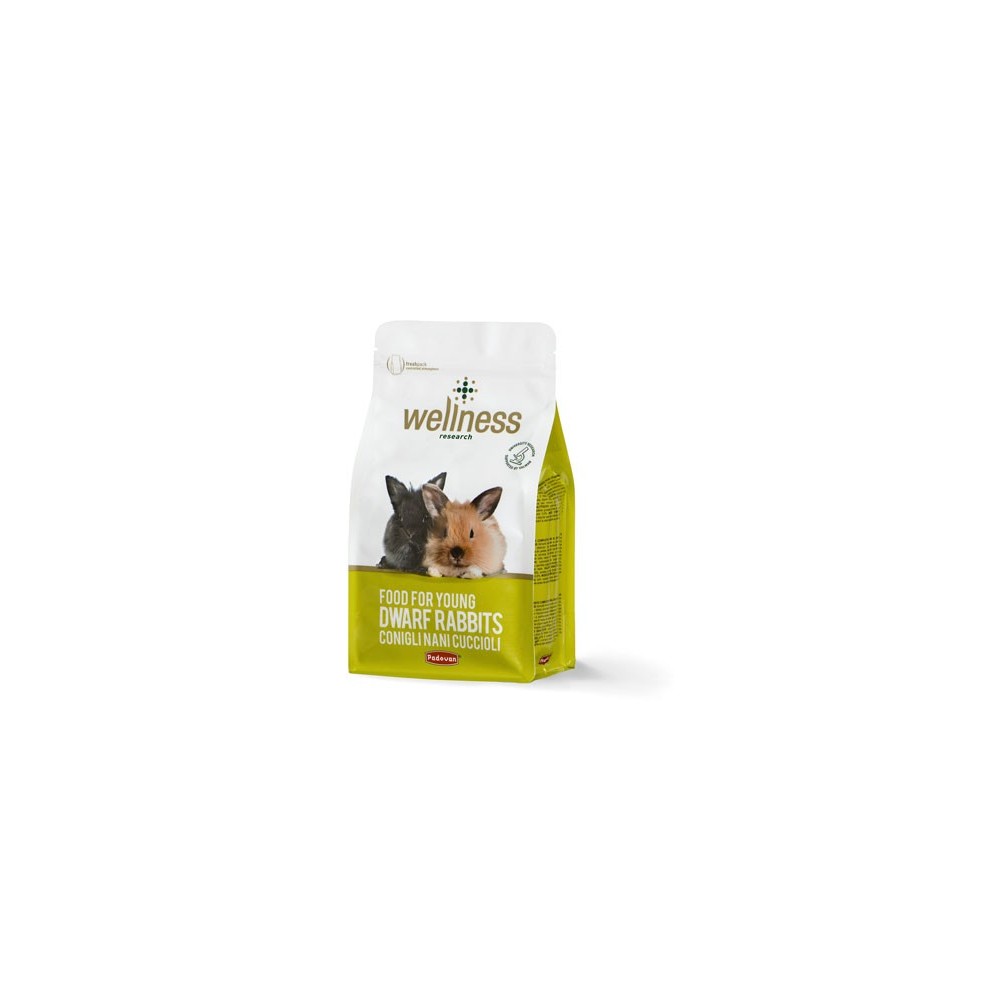 Maistas jauniems dekoratyviniams triušiams Wellness 1 kg