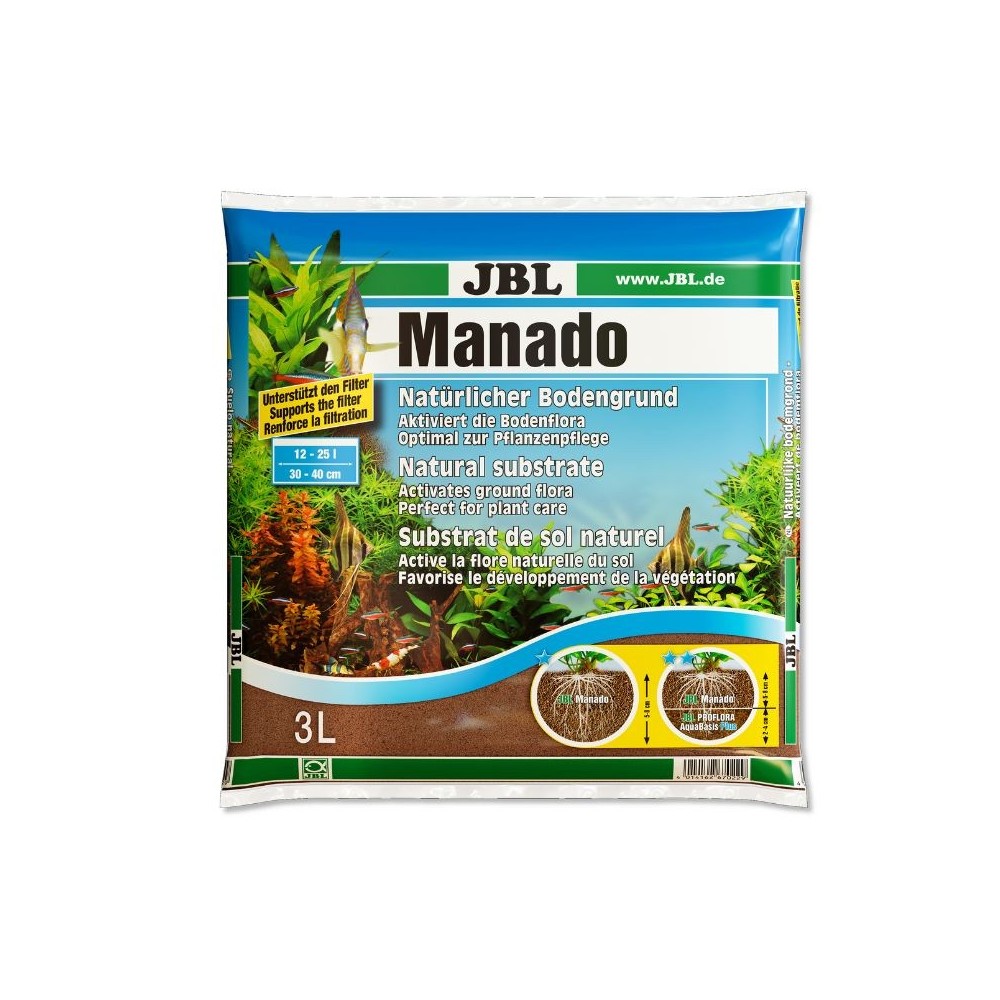 Manado substratas akvariumo augalams 3 l