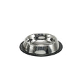 Metalinis dubenėlis su guma 19 cm, 0,45 l