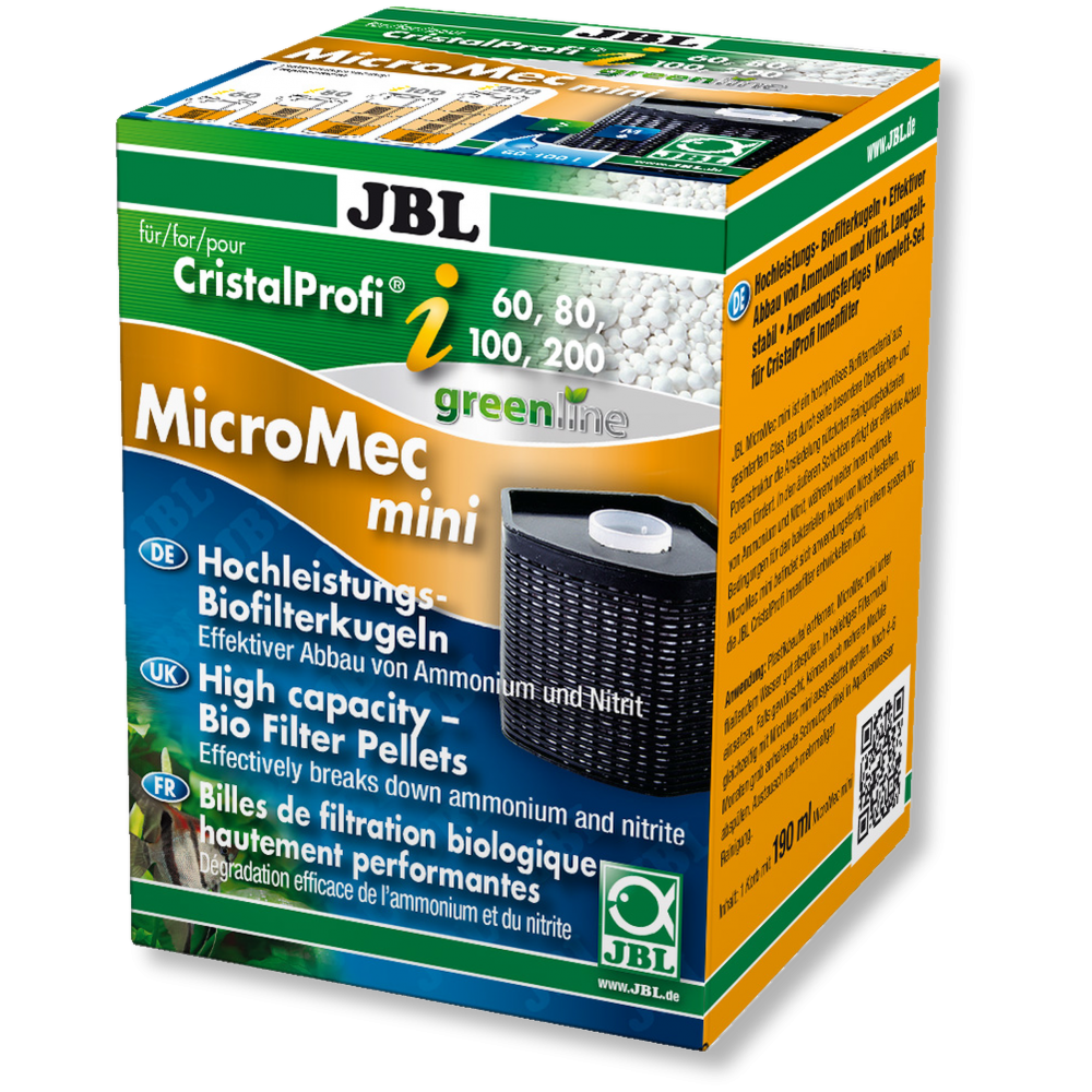 JBL MicroMec mini užpildas vidiniams filtrams CristalProfi i60 - i200