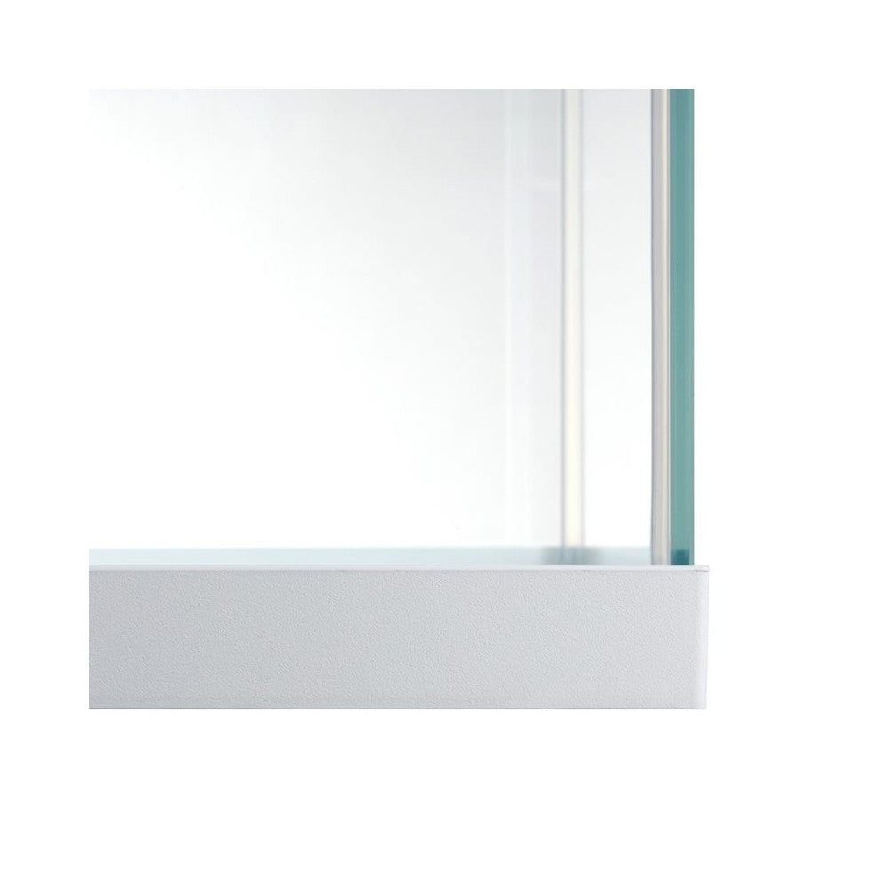 Opti Set 130 akvariumas stačiakampis, baltas, 61x41x56 cm, 130 l