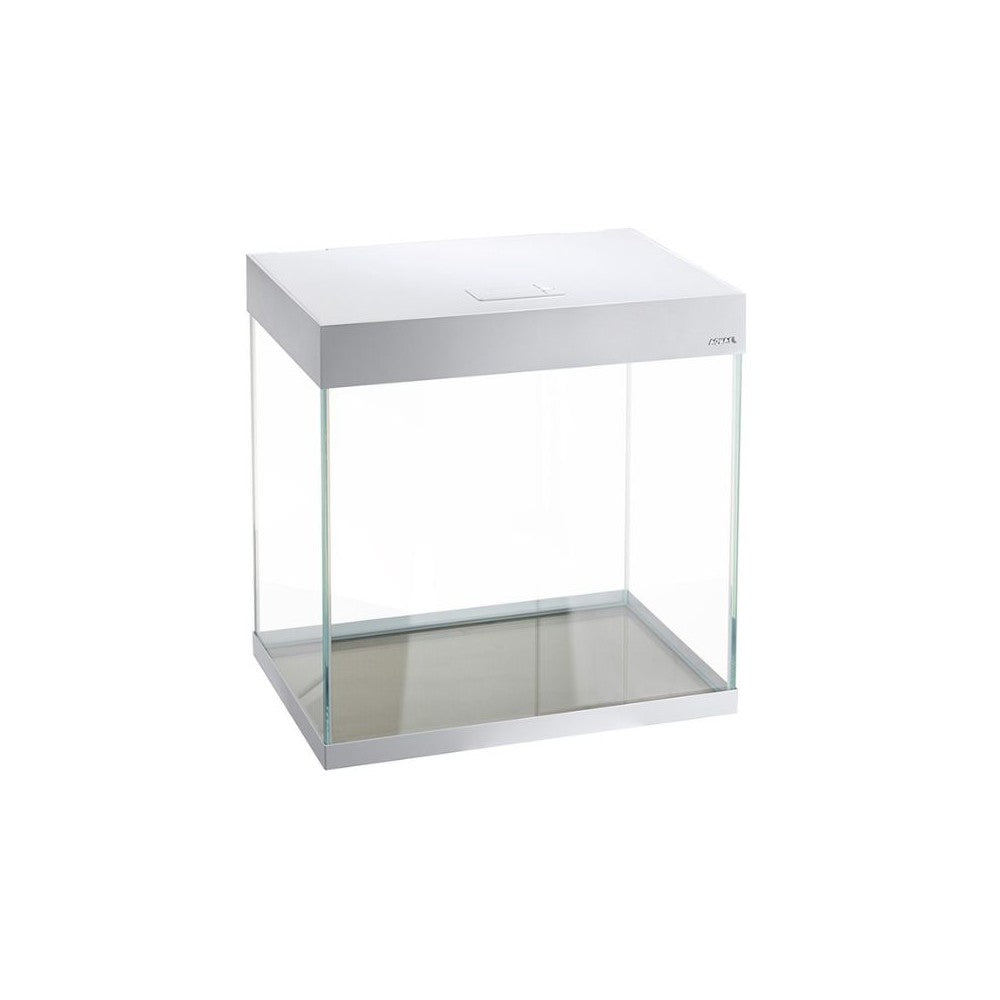 Opti Set 130 akvariumas stačiakampis, baltas, 61x41x56 cm, 130 l