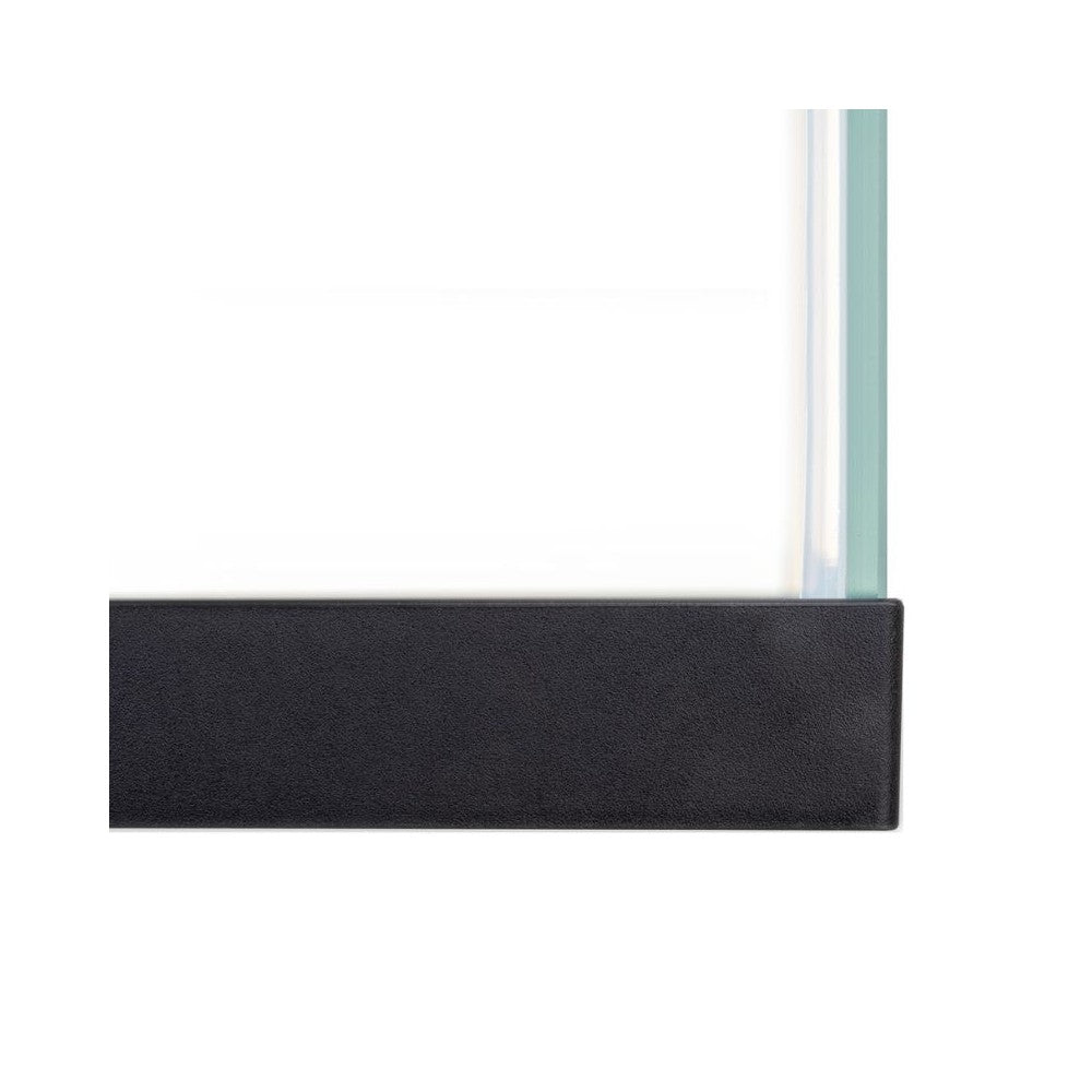 Opti Set 130 akvariumas stačiakampis, juodas, 61x41x56 cm, 130 l