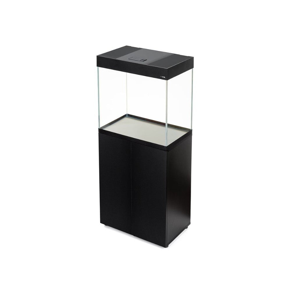 Opti Set 130 akvariumas stačiakampis, juodas, 61x41x56 cm, 130 l