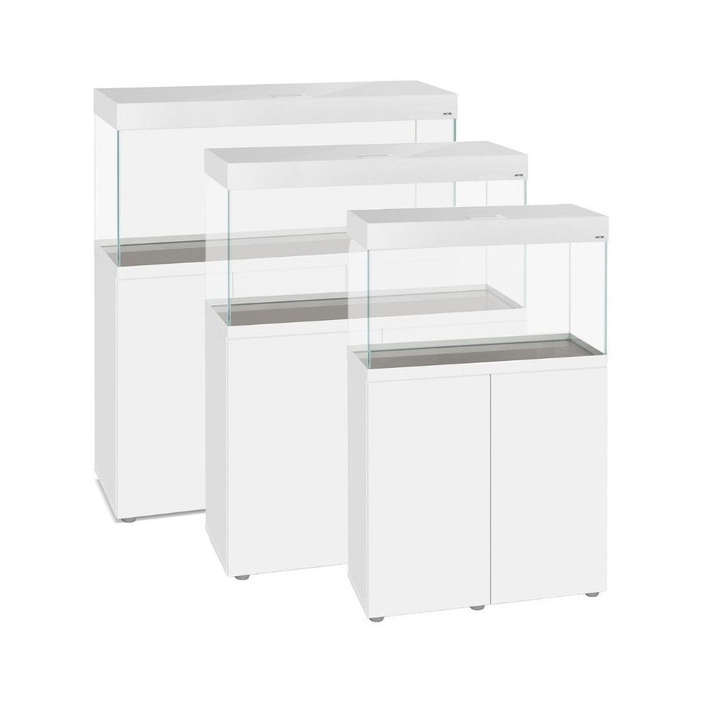 Opti Set 200 akvariumas stačiakampis, baltas, 101x41x56 cm, 200 l