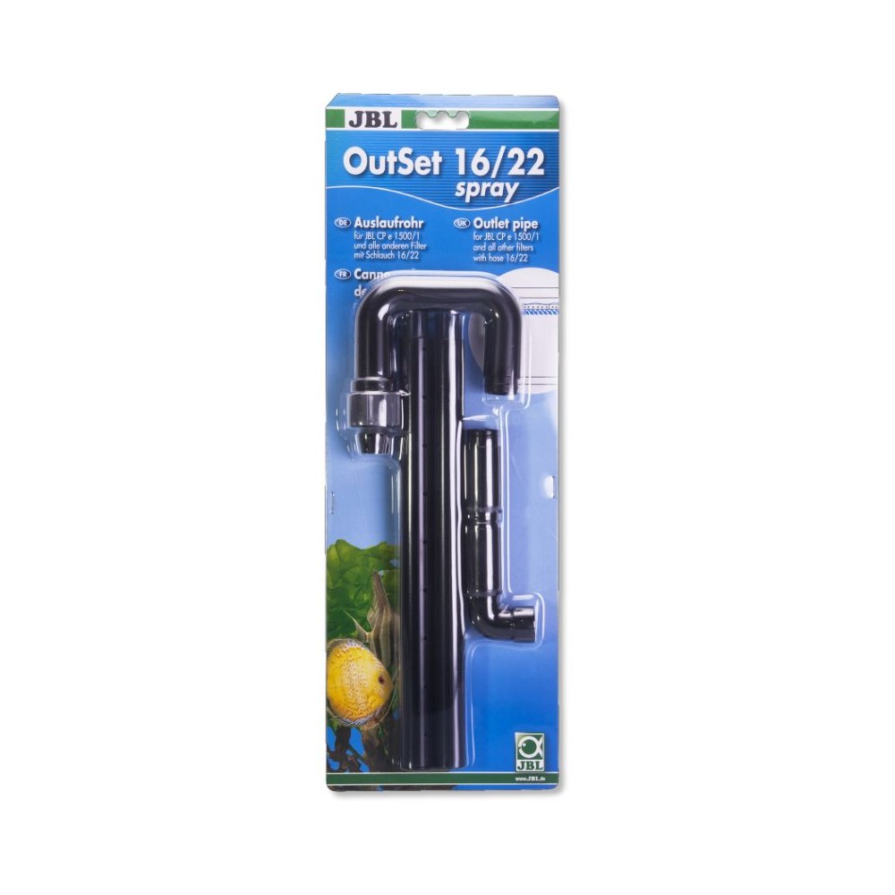 JBL OutSet spray 16/22 vandens atidavimo vamzdelis ,,fleita" išoriniams filtrams CristalProfi e1500/1,2