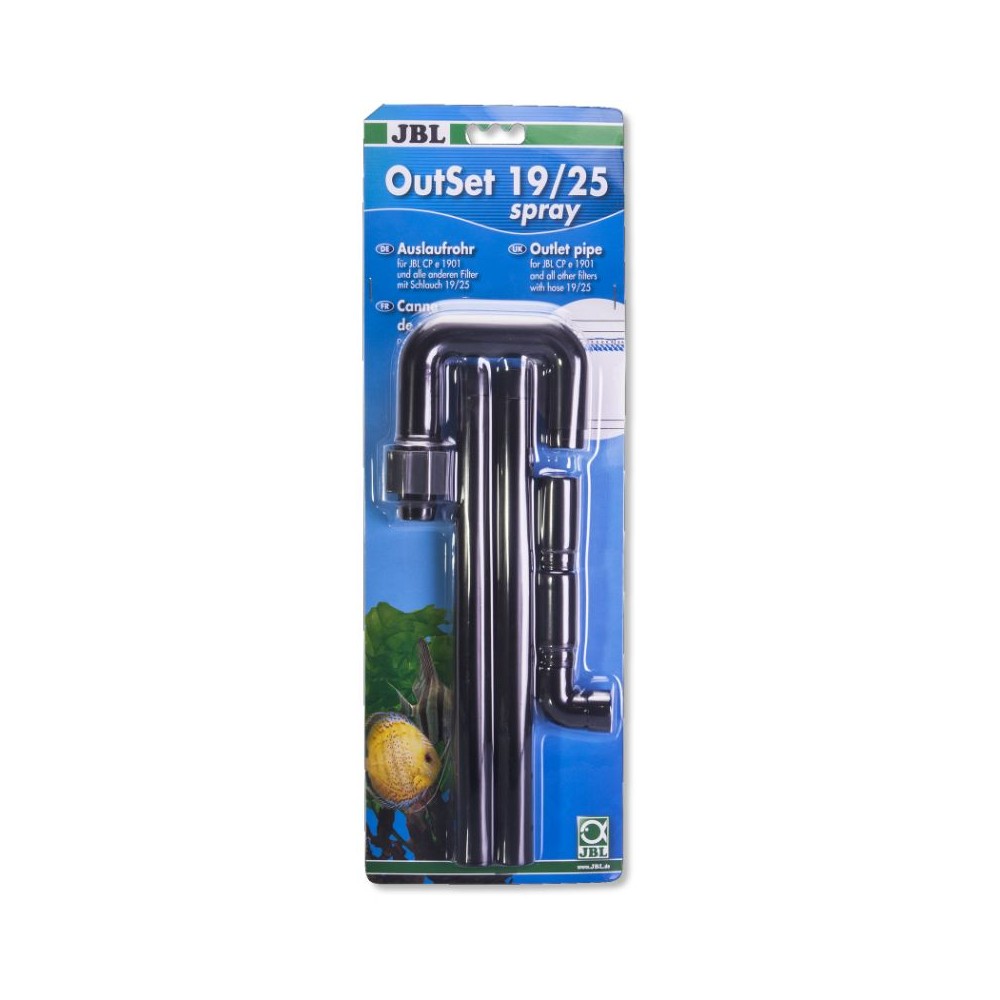 JBL OutSet spray 19/25 vandens atidavimo vamzdelis ,,fleita" išoriniams filtrams CristalProfi e1900/1,2