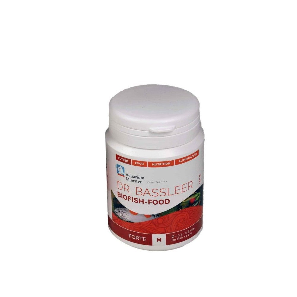 Pašaras žuvims Dr. Bassleer Biofish Food Forte M, 60 g