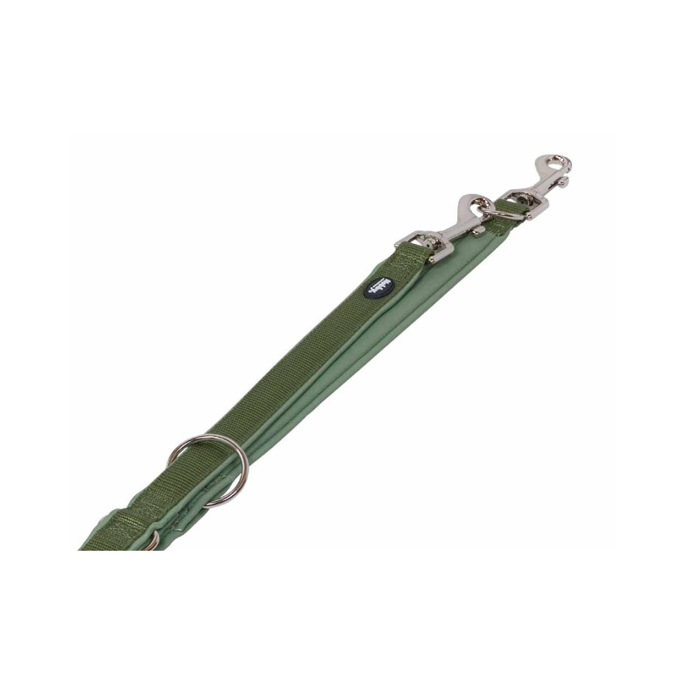 Pavadėlis Classic Preno 200 cm, 15/20 mm, tamsiai žalias
