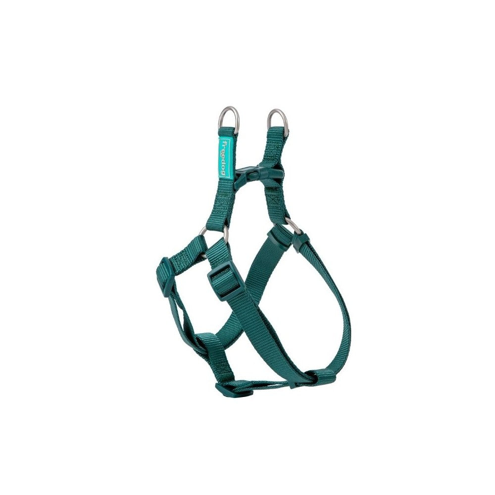 Petnešos Basic Nylon A-Type, žalios, 10 mm x 20-36 cm