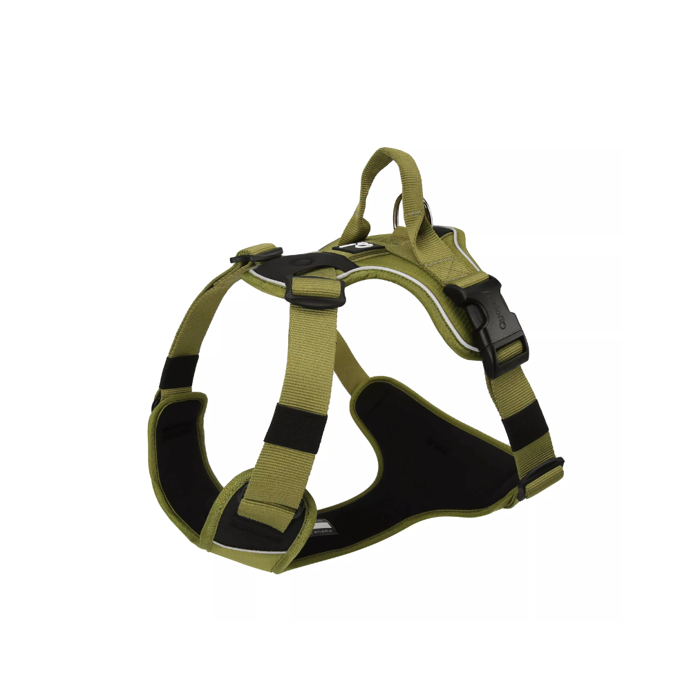 Quapas! Petnešos Ultra, S, kaklas 36-48 cm, krūtinė 45-64 cm, žalios