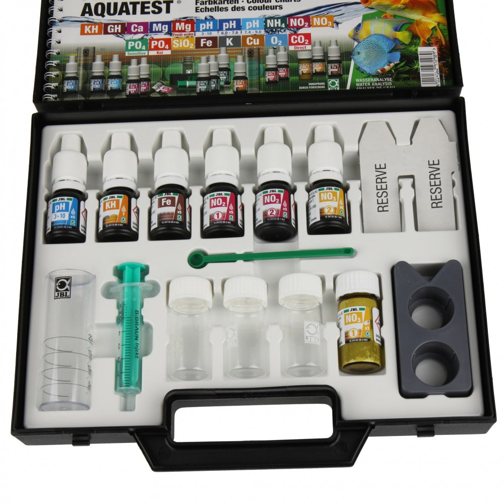 ProAquaTest Combi Set plus Fe akvariumo vandens testų rinkinys