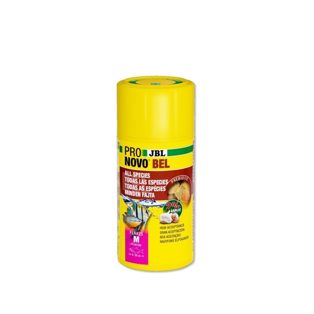 JBL ProNovo Bel Flakes M universalus pašaras žuvims 100 ml