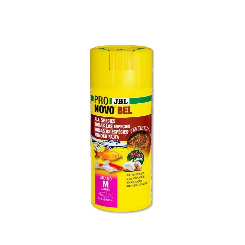 JBL ProNovo Bel Grano M universalus pašaras žuvims 250 ml (click)