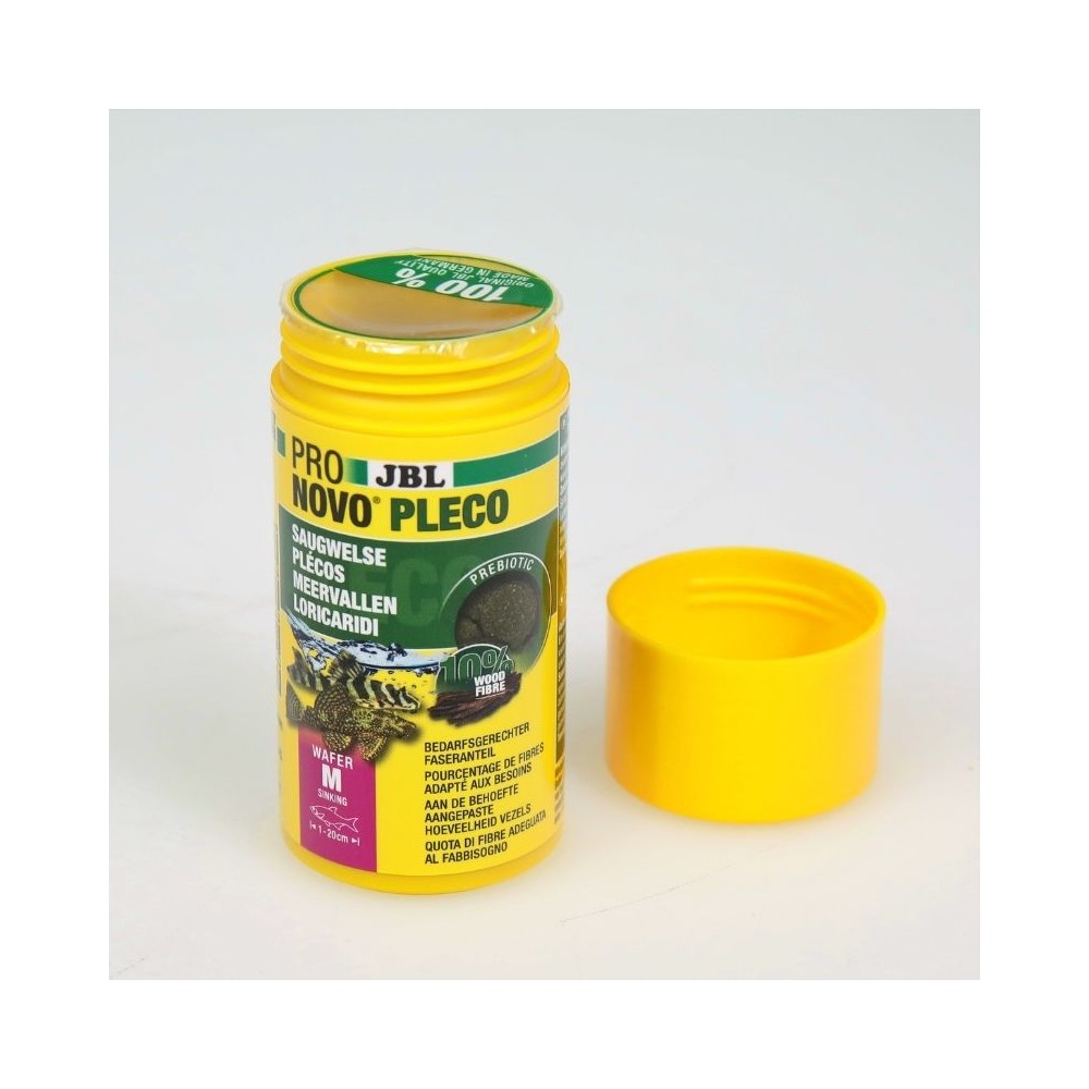 JBL ProNovo Pleco Wafer M pašaras žuvims 100 ml