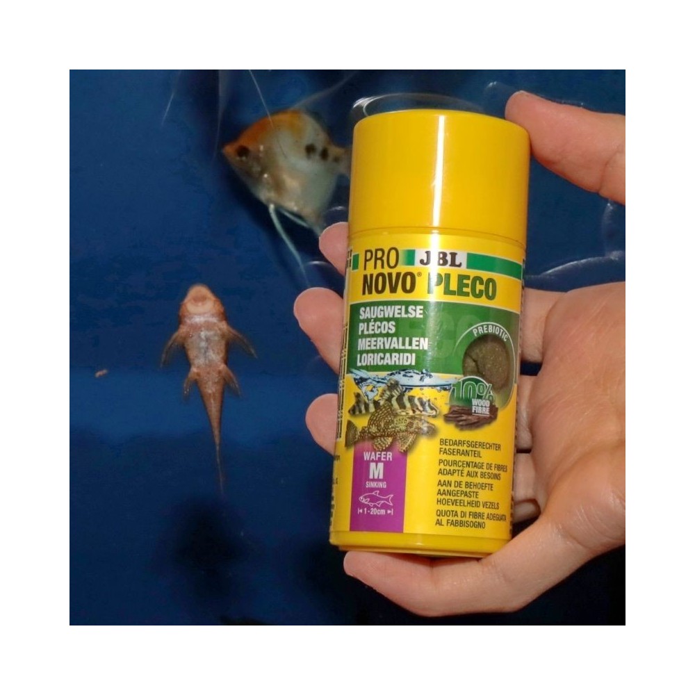 JBL ProNovo Pleco Wafer M pašaras žuvims 250 ml