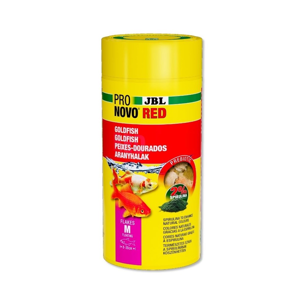 ProNovo Red Flakes M pašaras žuvims 1000 ml